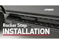 ARIES Side Bar Install 3 Rocker Step on 2016 Ford F-150 SuperCrew 2074120