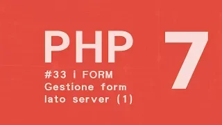 PHP 7 Tutorial - Server-side form handling 1