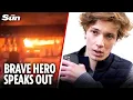 Lagu New footage shows moment Swiss fire erupted as teen says victims so burned he could 'only see teeth'