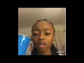 Skai Jackson cursing and roasting people on instagram live