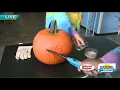 Grossology Kenny Crumpton blows up a pumpkin on Fox 8 News