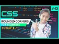 CSS Tutorial For Beginners 43 - Rounded Corner