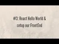 Let s Make a ML Translation Website Frontend Setup React Hello World