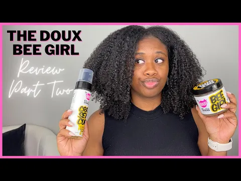 Download MP3 Is This The Best Doux Duo ?! | Honey Setting Foam + Curl Custard | The Doux Bee Girl Review Part 2!
