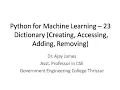 Python for Machine Learning - 23