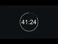 50 Minute Timer Deep Focus Minimal Dark Mode No Music