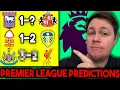 Premier League Week 1 Predictions
