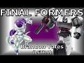 FINAL FORMERS - Brandon Yates(LETRA)|Frieza VS Megatron|DEATH BATTLE!