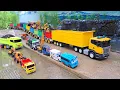 Download Lagu Mobil Truk Tronton Panjang Bongkar Mobil Mobilan Truk Pemadam, Crane, Dump Truck, Truk Molen, Tayo