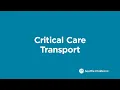 Seattle Children s Critical Care Transport