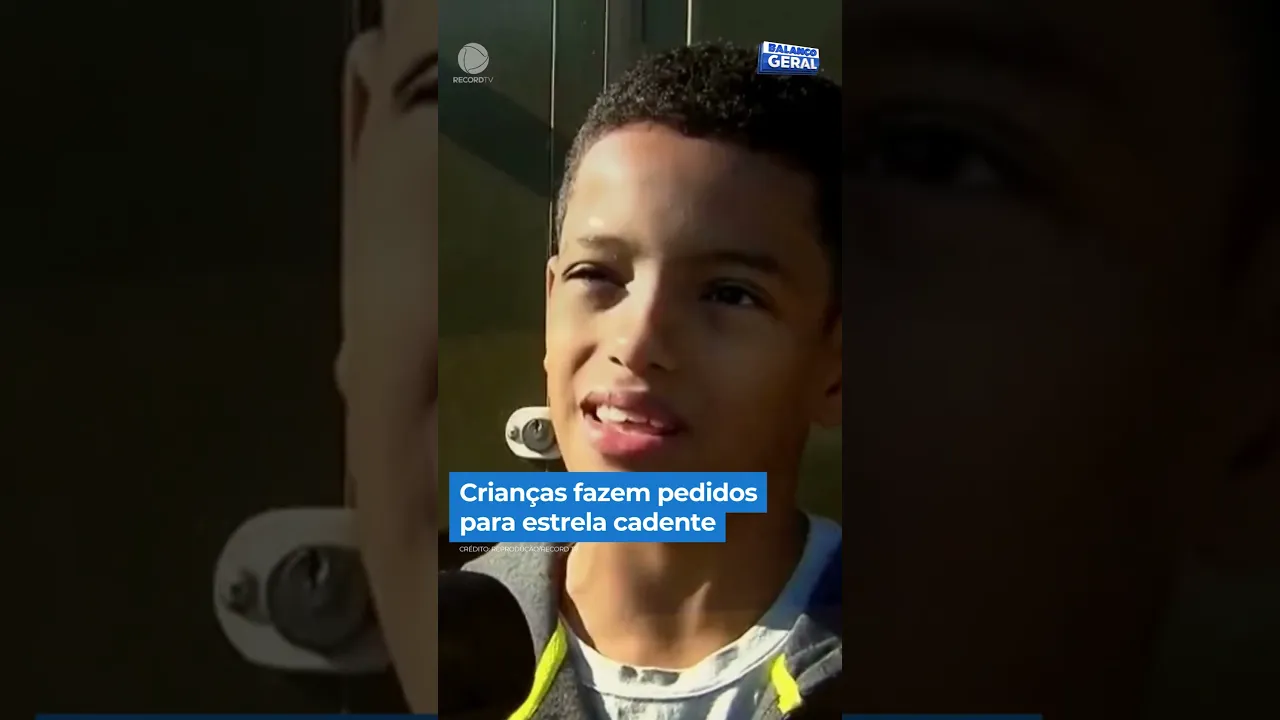 Menino pede para ser rico durante passagem de estrela cadente #shorts