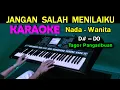 Download Lagu JANGAN SALAH MENILAI - Tagor Pangaribuan | KARAOKE Nada Wanita