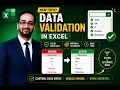 Data Validation in Excel Create Drop-Down List Prevent Data Entry Errors Excel Course