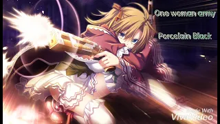 Download [Nightcore] One woman army - Porcelain Black MP3