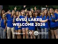 GVSU Laker Welcome 2026