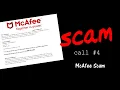 SCAMMER McAfee email scam