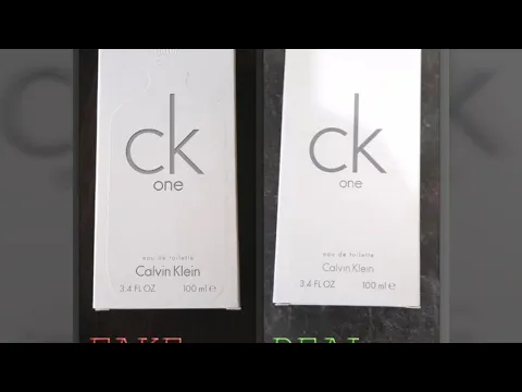 Download MP3 Fake vs Real Ck One Perfume by Calvin Klein