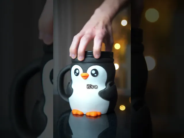 Pebbles, the Penguin Ice Pint Holder video thumbnail
