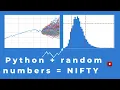 Using Python and Random numbers to visualize NIFTY Monte Carlo part