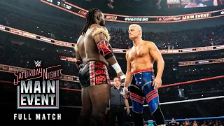 full match cody rhodes vs oba femi saturday night s main event dec 13 2025