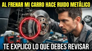 Tu CARRO Hace RUIDO METÁLICO Al FRENAR ? 🔥REVISA ESTO AQUÍ🔥