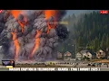 Download Lagu Enorme uitbarsting in Yellowstone! Gruwelijk moment van uitbarsting van de derde vulkaan onder de...