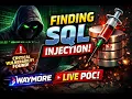 SQL Injection leads to Dump Database BugBounty PoC HackwithIndiaa