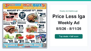 Price Less Iga Weekly Ad 26 - 26 Top Deals