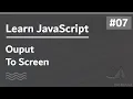 Learn JavaScript In Arabic 2021 -
