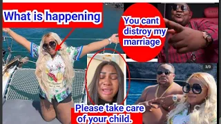 wahala cubana chiefprist wife finally reacts to her husband allege baby mama drama 