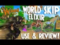 Using Reviewing World Skip Elixirs in W101