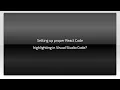 Setting up proper React Code highlighting in Visual Studio Code