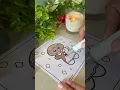 Color a Gingerbread Man with Me Free Christmas Coloring Page Printable