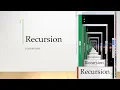 Recursion In Arabic Dr Hazem Said