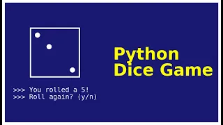 The ABSOLUTE BEST Way to Create a Python Dice Game for Beginners