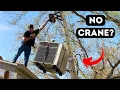 DIY Harbor Freight LADDER HOIST
