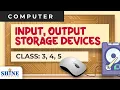 How Computers Work Input Output and Storage Devices Computer Class 3 4 5