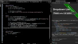 How to Assert Dropdown Options Tutorial Selenium TestNG Java