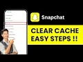 How to Clear Cache on iPhone Snapchat
