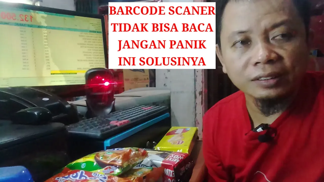 Cara Mengatasi Barcode Scaner Yang Tidak Mau Baca.Ternyata Begini
