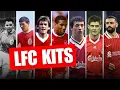 Liverpool FC Kit History Adidas Nike Reebok and more