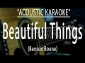 Download Lagu Beautiful things - Benson Boone (Acoustic karaoke)