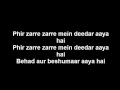 Download Lagu Aaj Phir Tumpe Pyar Aaya Hai Lyrics