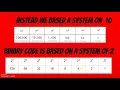 How to read binary code the basics
