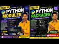 Python Tutorial Part 10 11 Modules Packages in Python Explained Python Full Course