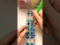 Let s make a triple-single waterfall bracelet