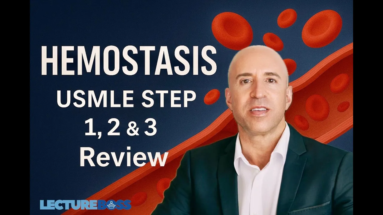 USMLE Step 1, 2 & 3 Hemostasis Review