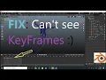 FIX hidden keyframes in blender rig animation