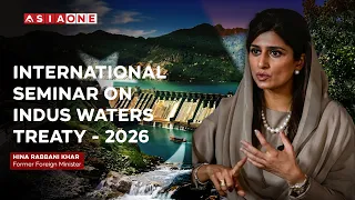 hina rabbani khar discusses iwt at seminar asia one news