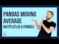 Moving Average Rolling Average in Pandas and Python - Set Window Size Change Center of Data